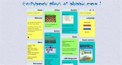 Desktop Screenshot of blubbie.com